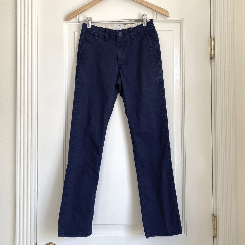 Gap Boys Chino Pants in Navy sz 12 slim